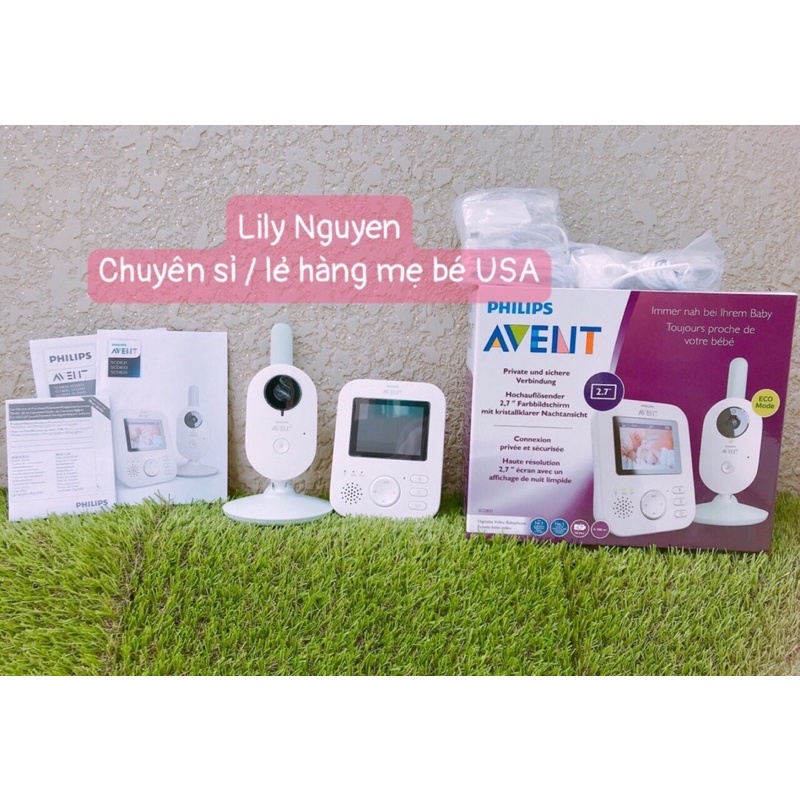 Máy báo khóc Camera giám sát Bayby monoitor PHILIPS AVENT SCD831 - BAABEELAND
