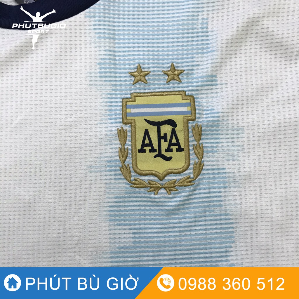 [CAO CẤP] Áo Bóng Đá Thể Thao Đá Banh Đội Tuyển ARGENTINA SÂN NHÀ Chất Polyester Hàng Thailand Thi Đấu Phút Bù Giờ Sport