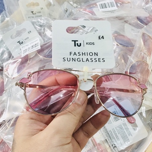 KÍNH MÁT TU XUẤT DƯ XỊN MÀU HỒNG CHO BÉ GÁI -MÃ SGL02