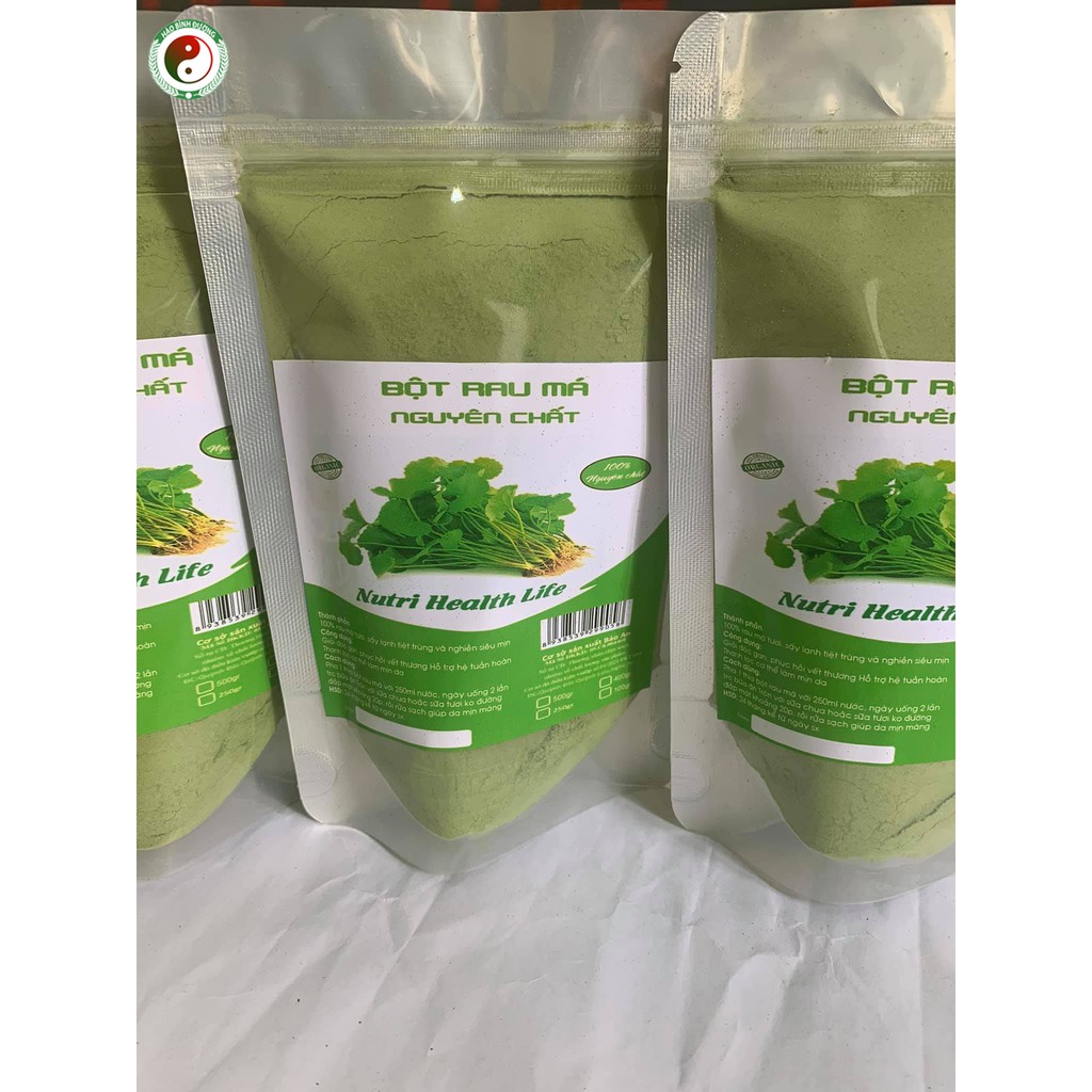 Bột Rau Má Sấy Lạnh Nguyên Chất Giúp Thanh Mát Giải Độc Tốt Cho Tim Mạch