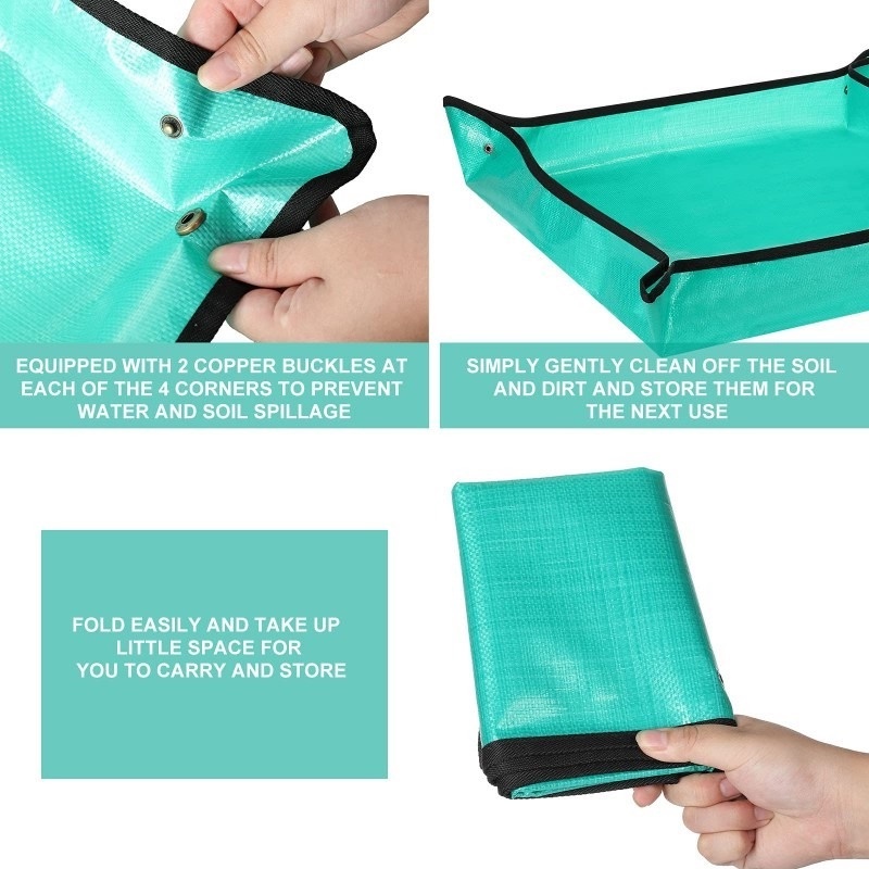 Tấm lót trồng cây cảnh 50/ 68/ 100cm chống thấm nước tiện dụng cho sân vườn