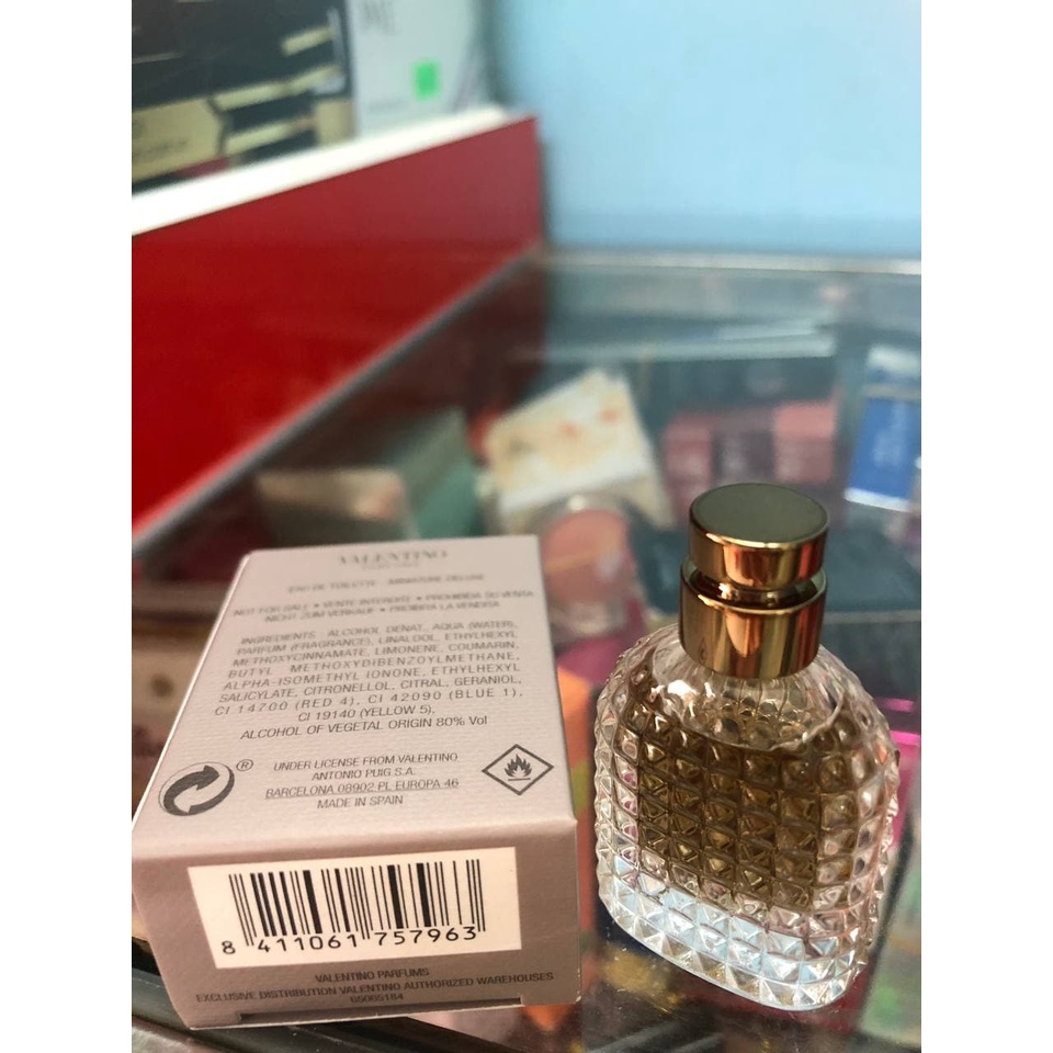 Thơm mini valentino uomo 4ml