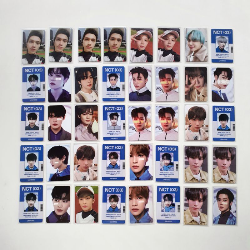 Ảnh Bo Góc NCT Universe Random ID Set Card