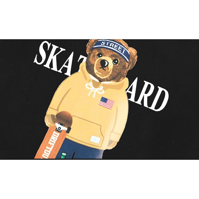 [SẴN]- Áo Sweater in hình gấu Unisex phong cách Ulzzang (ZH01)