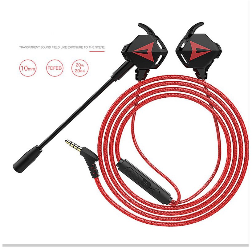 Tai nghe Gaming G-901 chuẩn Type-C/3.5 mm có Mic âm thanh chuẩn Stereo chuyên Game Mobile, PC PUBG/ROS/FreeFire