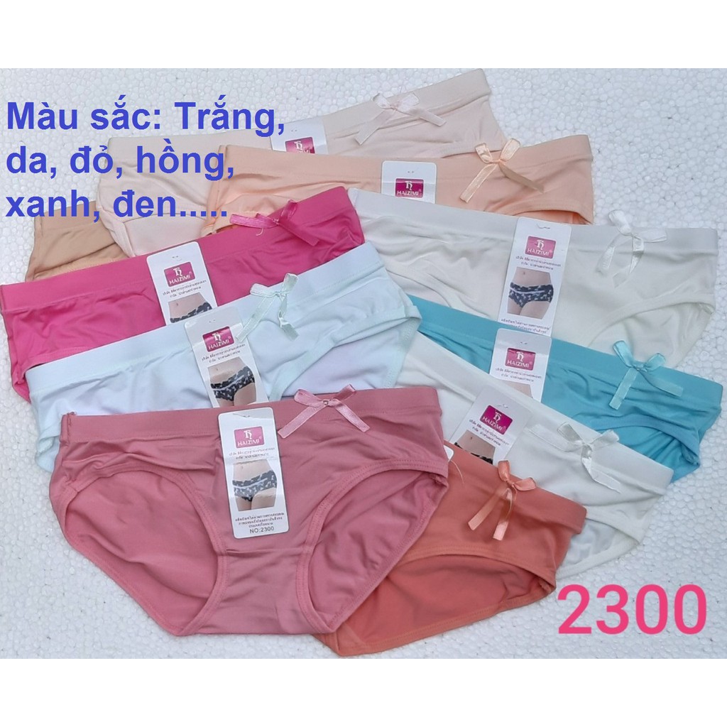 5 cái Quần lót nữ 43 đến 56 ký  Thun Cotton Vòng Eo 85cm ( Giá rẻ)