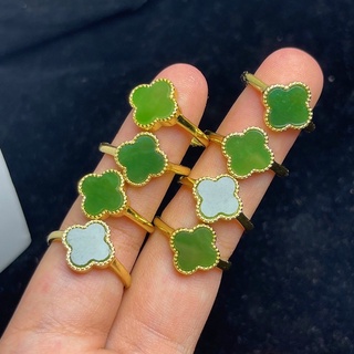 Nhẫn cỏ 4 lá