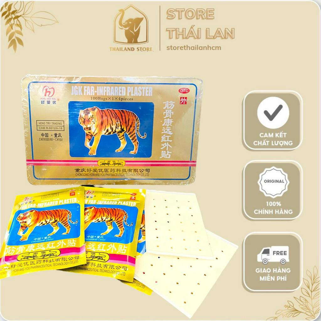 Cao dán con cọp 7 chữ thái lan