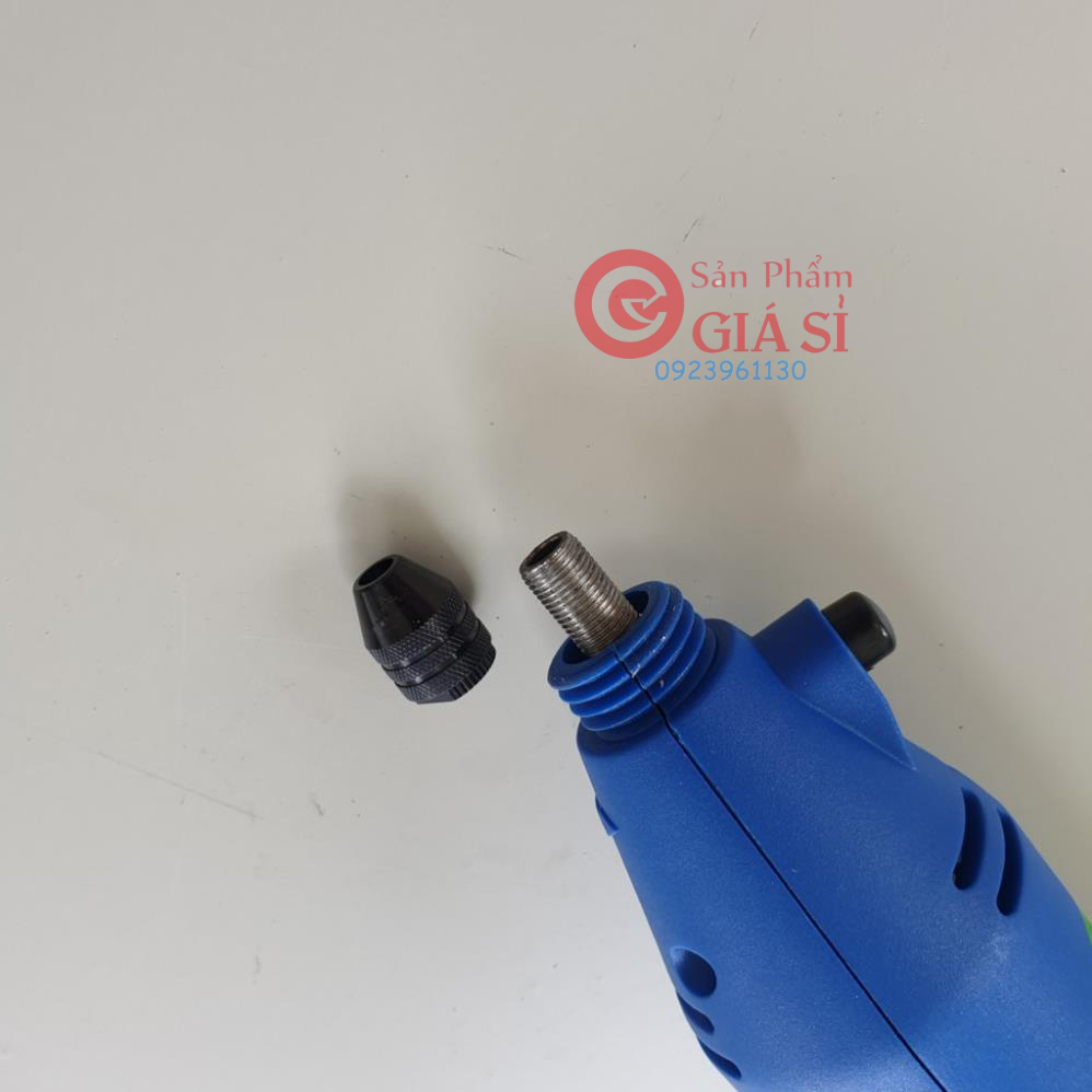 Đầu kẹp mũi khoan 3 chấu cho máy khoan mài khắc và dây truyền động nối dài máy khoan
