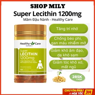 Mầm Đậu Nành Healthy Care Chính Hãng Nhập Khẩu Từ Úc