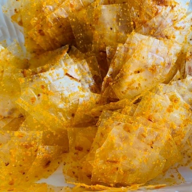 500g bánh tráng phô mai Long An loại sợi và lát