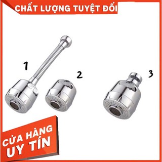 Đầu nối vòi rửa bát đa năng xoay 360