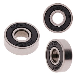 Om skateboard bearing wheel ball 2rs roller 608 abec-7/9