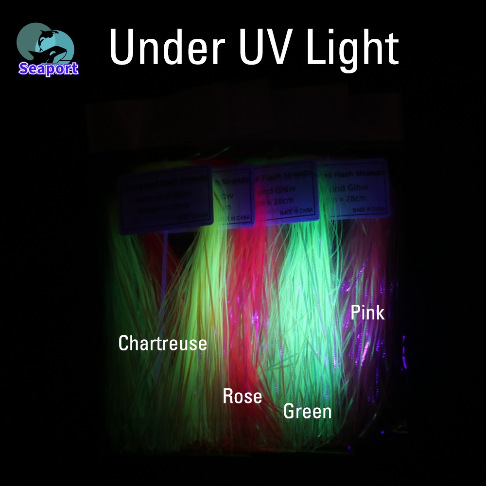 Gliss' N Đèn Flash Bằng Chất Liệu Tổng Hợp Phát Sáng Nhấp Nháy Mô Phỏng Vảy Cá / Lều