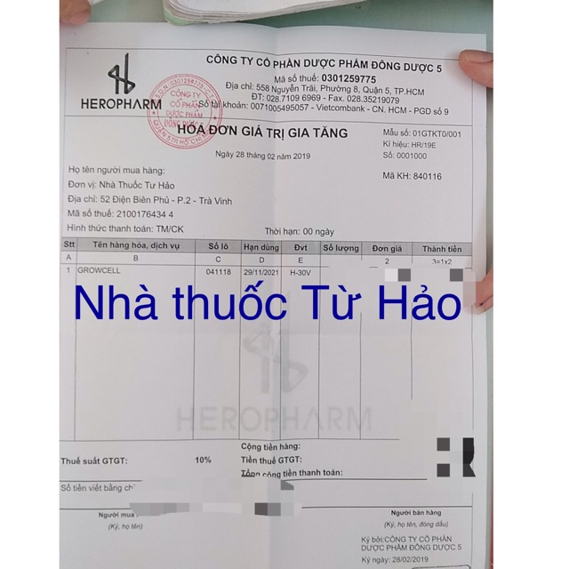 Hộp 30 viên uống hỗ trợ giảm mụn GROWCELL mẫu thay thế GROWSEL | BigBuy360 - bigbuy360.vn