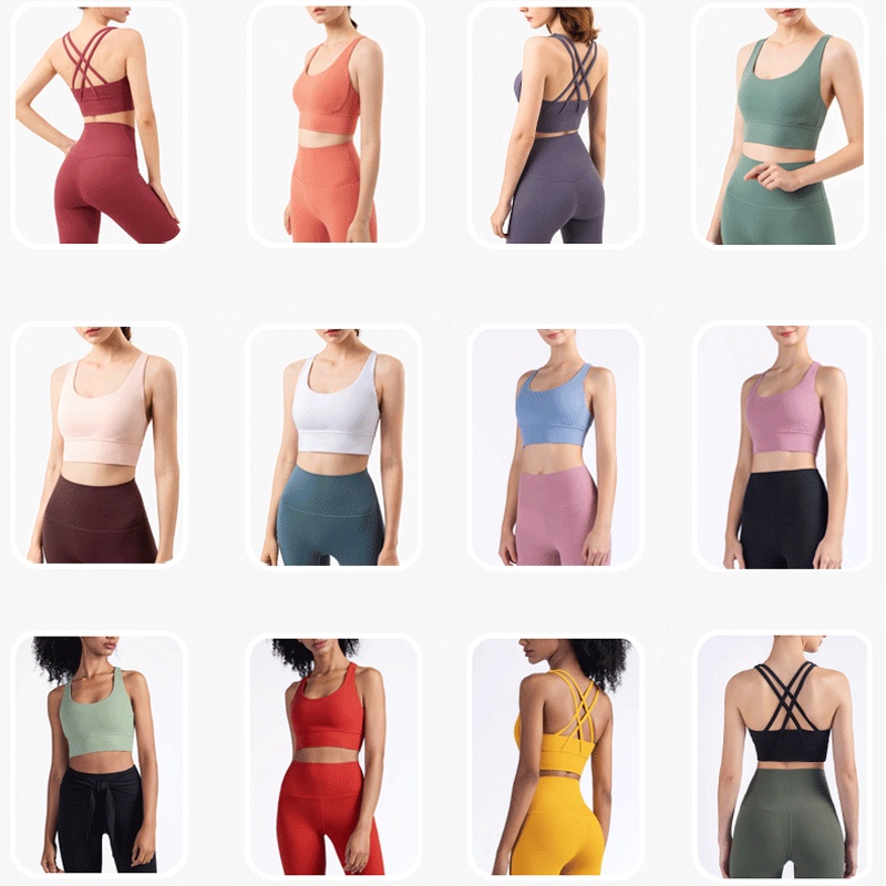 Áo Ngực Bra - Đồ Tập Gym Yoga Pilates Thể Dục Thể Thao Nữ Có Mút Lót Ngực