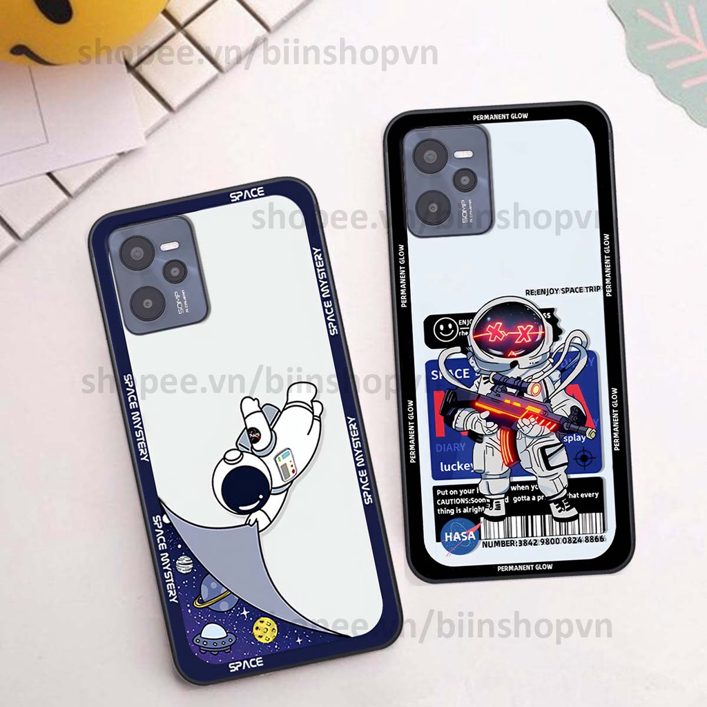 Ốp Realme C35 phi hành gia vũ trụ space.x siêu đẹp, thời trang