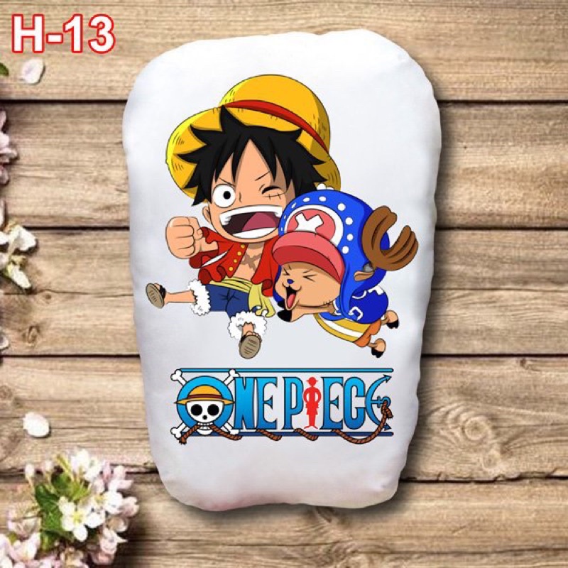 Gấu ôm one piece 2 mặt ảnh / Gối ngủ anime one piece