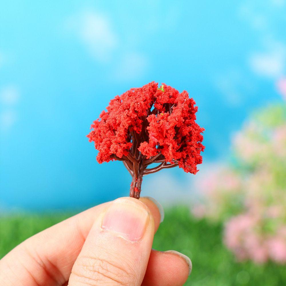 Set 5 Cây Cảnh Nhân Tạo Bằng Nhựa 4cm Trang Trí Đa Ứng Dụng
