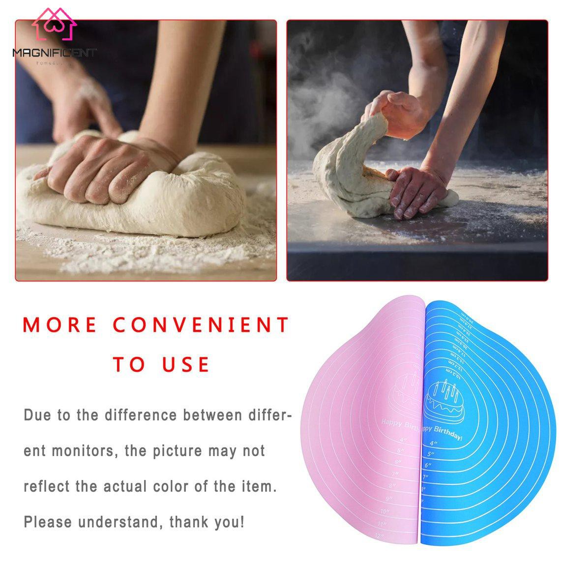 0327 # Miếng Lót Silicone Nhào Bột Chống Trượt