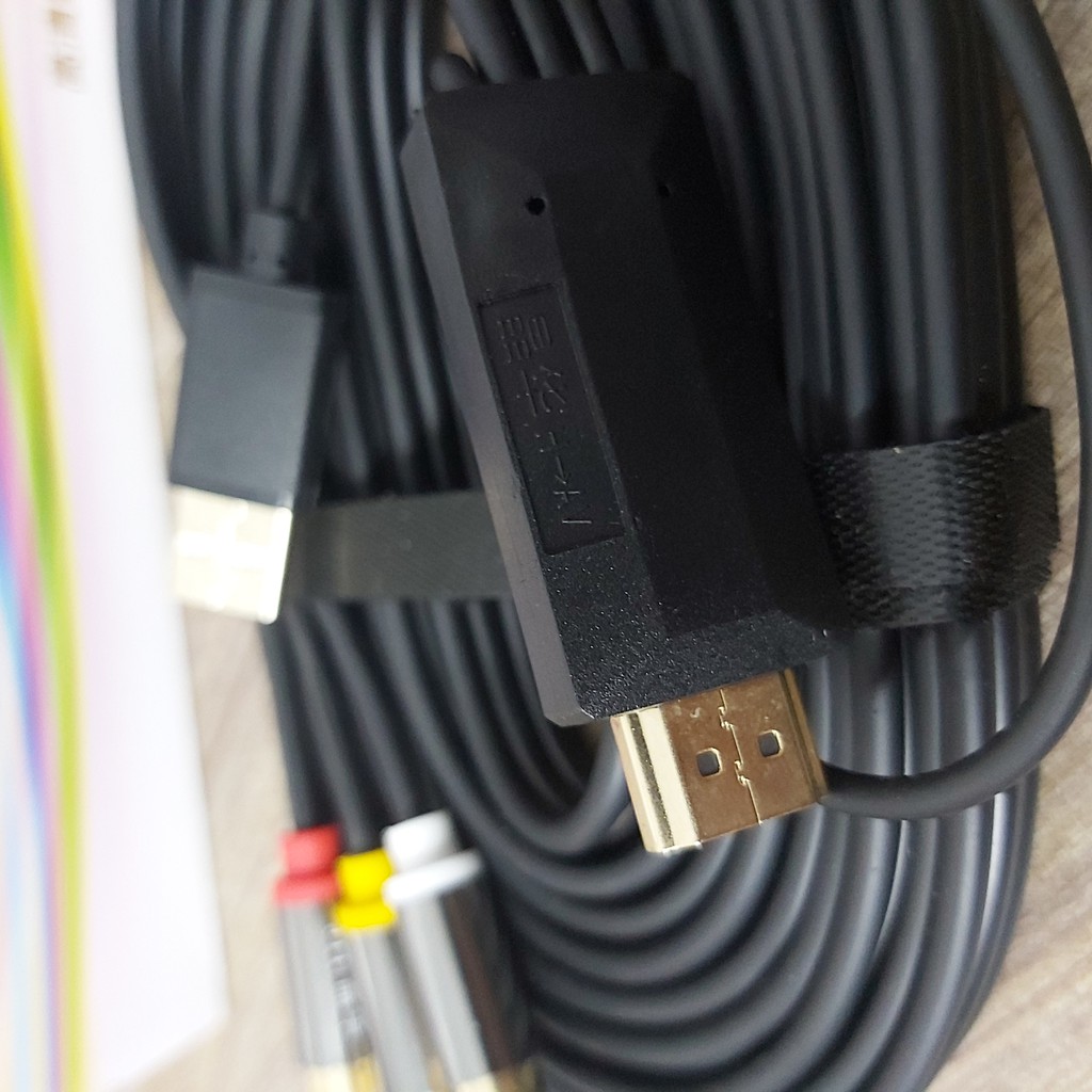 Cáp chuyển HDMI ra AV 3RCA 1080p có chip chuyển đổi - Jinghua z131