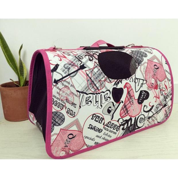 Giỏ vận chuyển chó mèo size S,M,L từ 2-8kg, gọn nhẹ để đi du lịch, đi chơi - Jpet Shop