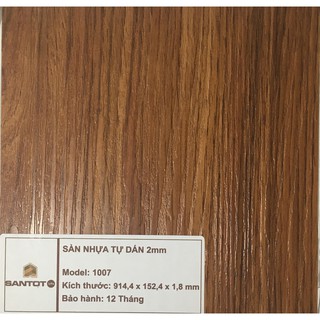 Sàn nhựa vẫn gỗ tự dán