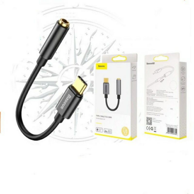 Jack chuyển đổi Type C sang cổng 3.5mm Baseus L54 chính hãng