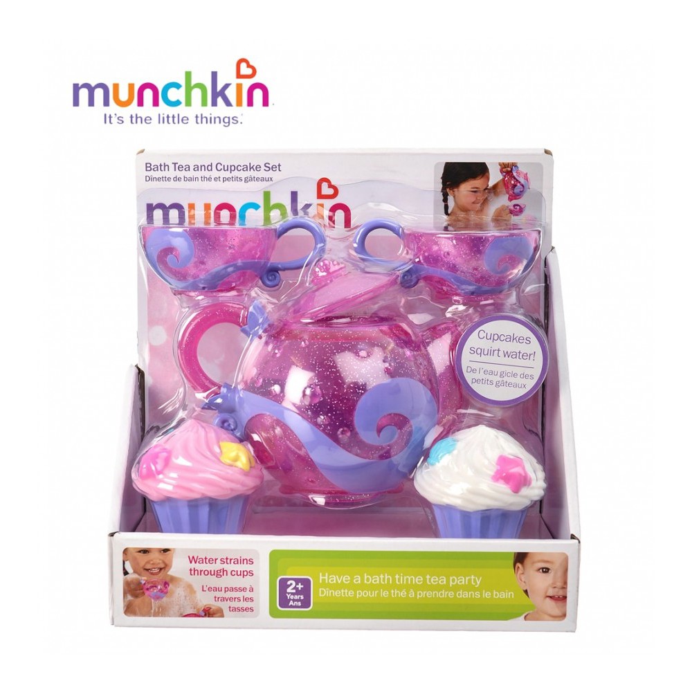 Bộ tiệc trà trong nhà tắm Munchkin - đồ chơi cho bé sáng tạo ngay cả khi tắm