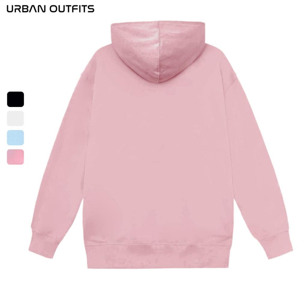 Áo Hoodie Nữ Nam Form Rộng URBAN OUTFITS Kiểu Trơn HOO05 Chui Đầu Thun Cotton Nỉ Cá Local Brand -N98