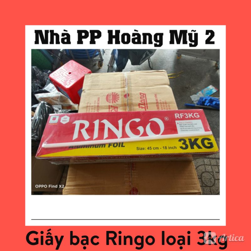 Giấy bạc nướng thực phẩm Ringo loại 3kg