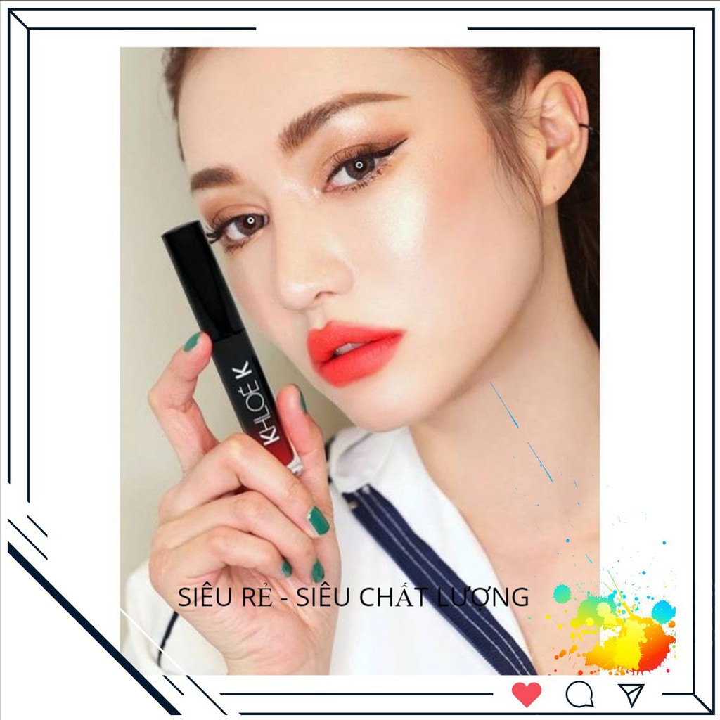 [SIÊU SALE] Son Dưỡng dạng kem Cao Cấp Khloe K Màu Đỏ Cam phuc.Shop92 | BigBuy360 - bigbuy360.vn