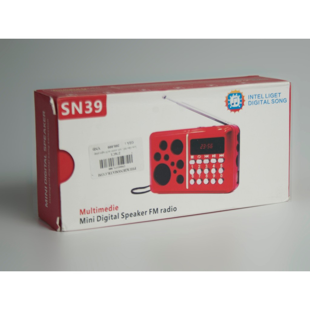 [ Siêu rẻ ] Loa usb,thẻ nhớ,FM SOIVIV SN39