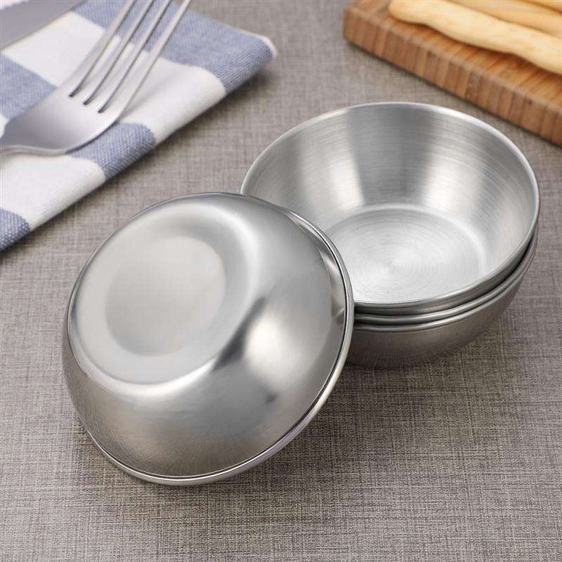 Chén Đựng Gia Vị/ Nước Chấm Bằng Thép Không Gỉ Tiện Dụng Cho Nhà Bếp