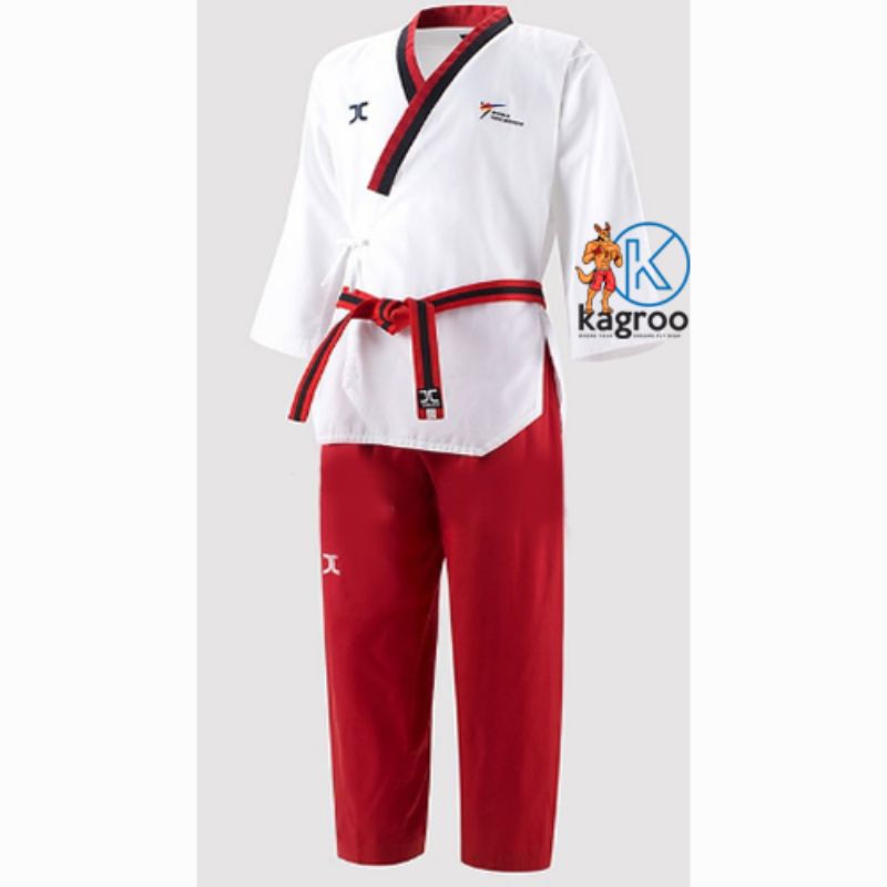 Võ Phục Quyền Taekwondo - Hiệu J-CALICU - Vải Sọc TKD