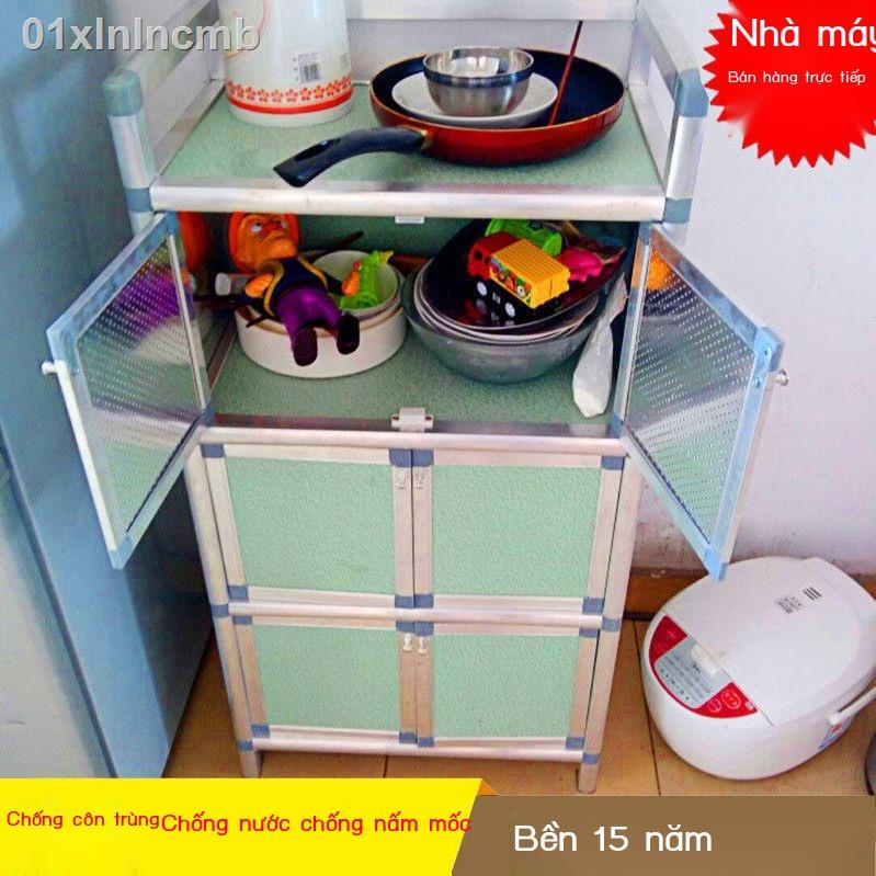 01xlnlncmbTủ không gỉ tủ bếp gia đình lưu trữ đa chức năng tiết kiệm đơn giản
