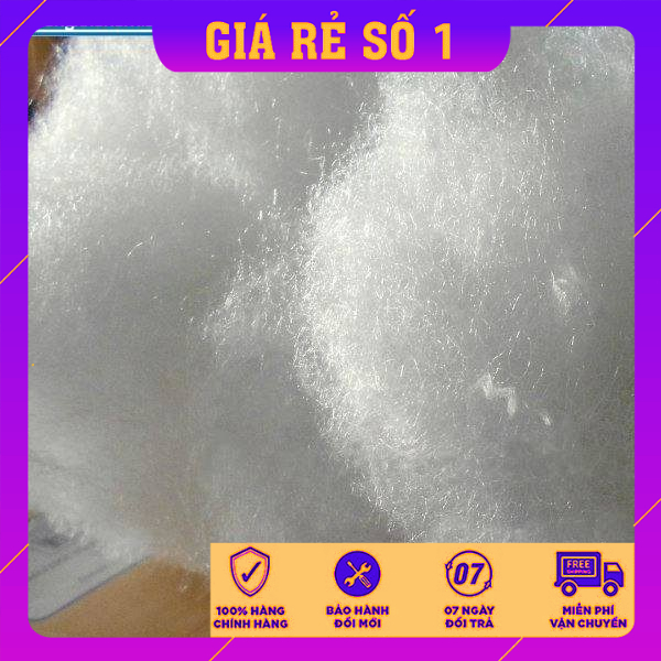 1kg Bông gòn nhồi chăn, ga, gối, đệm cao cấp cam kết như hình