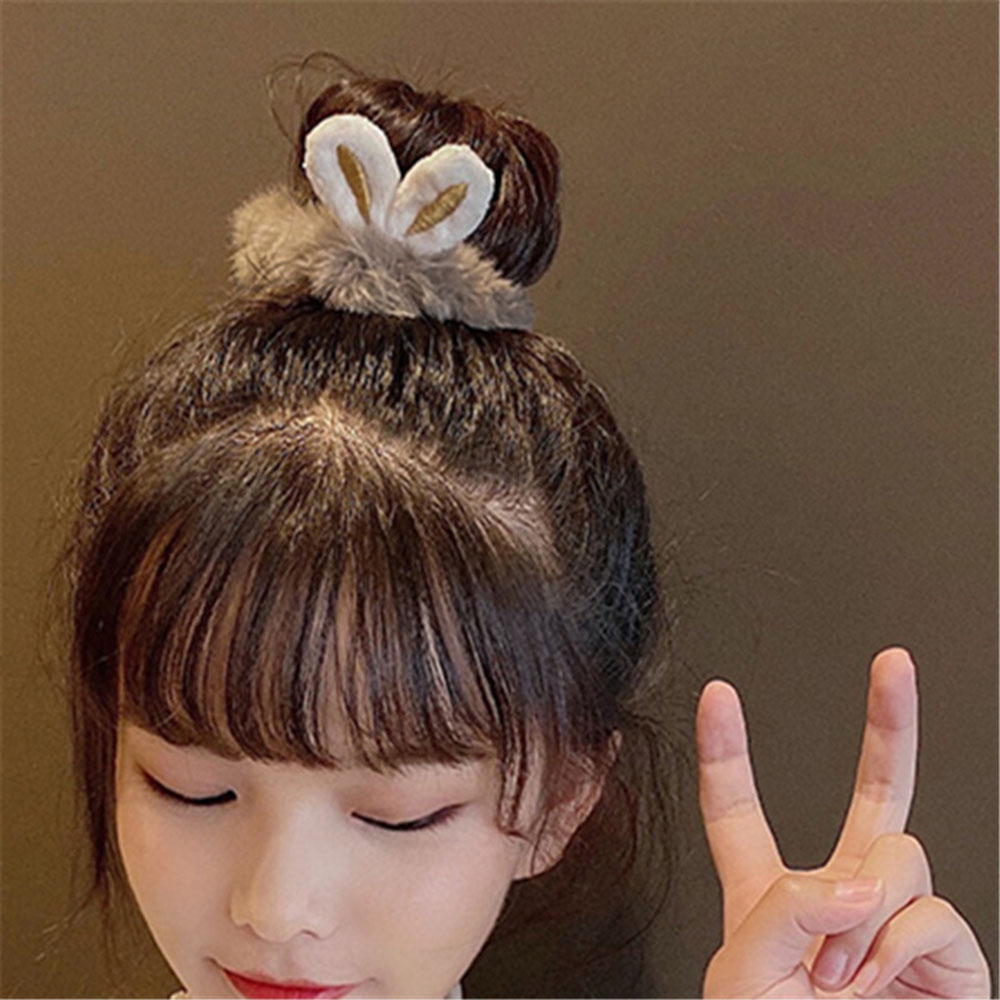 Dây Buộc Tóc Hình Tai Thỏ Xinh Xắn Cho Nữ