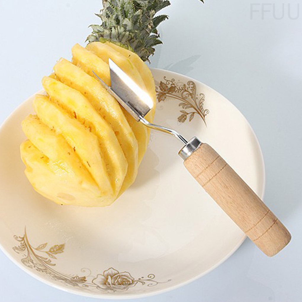 Dụng cụ gọt dứa ff86 cầm tay hình chữ V an toàn dễ dùng