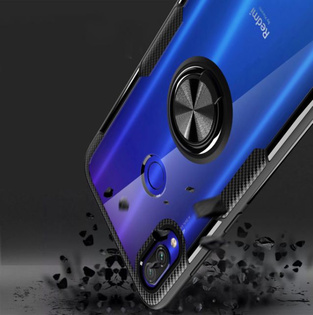 Ốp lưng Redmi Note 7 / 7 Pro FREESHIP Từ 50k chống sốc giá đỡ mặt lưng trong viền màu cao cấp
