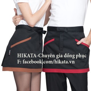 Tạp dề vuông phối màu cho phục vụ nhà hàng, spa, khách sạn