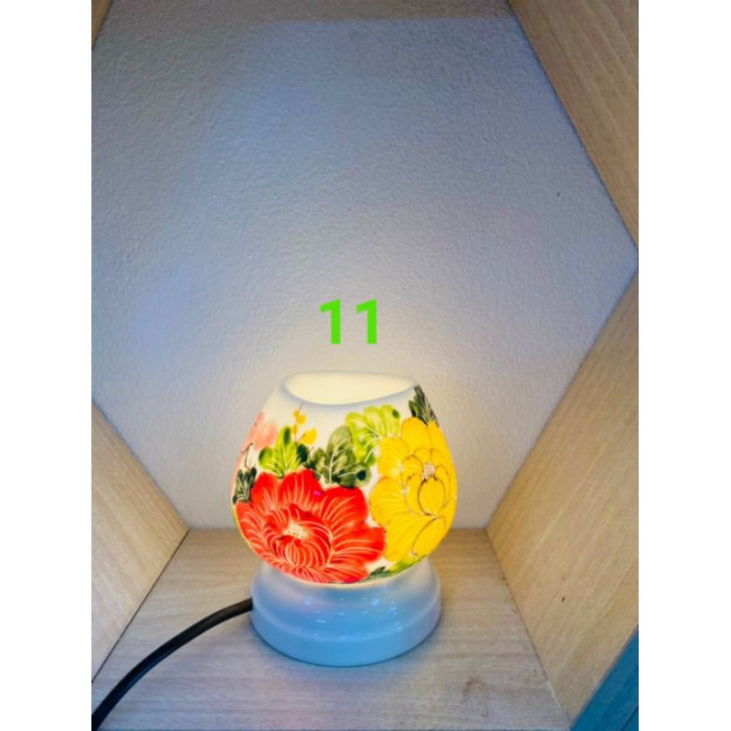 ( Giá Sỉ ) Đèn xông tinh dầu cao 12Cm Sứ Bát tràng hàng cao cấp
