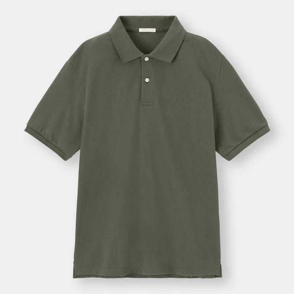 GU👐JAPAN_Áo Polo Nam ngắn tay - Men Dry Polo T-Shirt (Short Sleeve) 😊