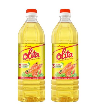 Combo 2 chai Dầu ăn Olita 1L