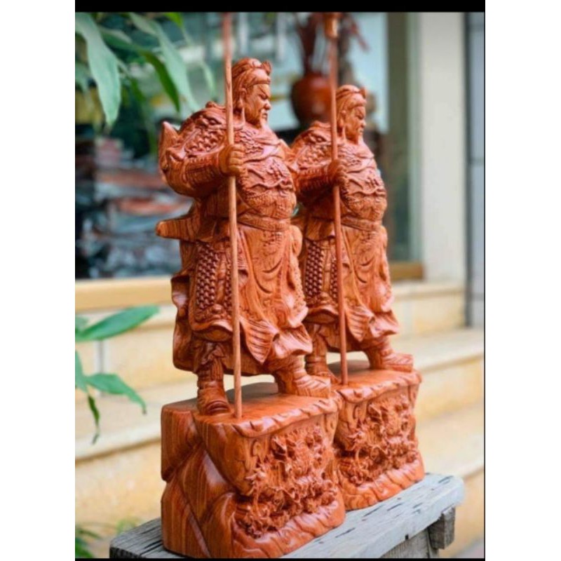 Tượng quan công quan vân trường gỗ hương