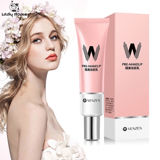 [Hàng mới về] Kem lót làm sáng đều màu da che khuyết điểm che lỗ chân lông tinh chất hoa hồng