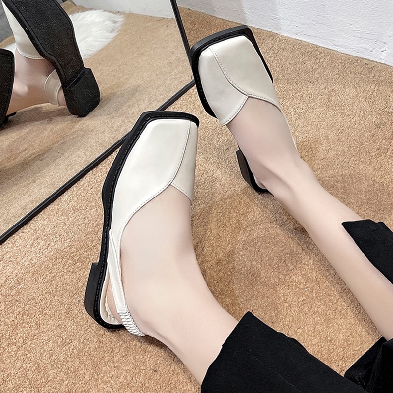 IELGY Xăng đan Xỏ Ngón Thoải Mái Thời Trang Cho Nữ