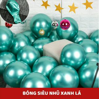 Bong bóng nhũ thái lan 73cm 1bich 50 trái đủ màu
