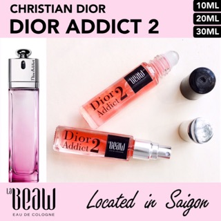 Nước Hoa Nữ Dior Addict 2 🍎 Mini 10ml Dạng Lăn Dạng Xịt-Dầu Thơm Bỏ Túi Size Nhỏ Tiện Dụng-LaBeaw