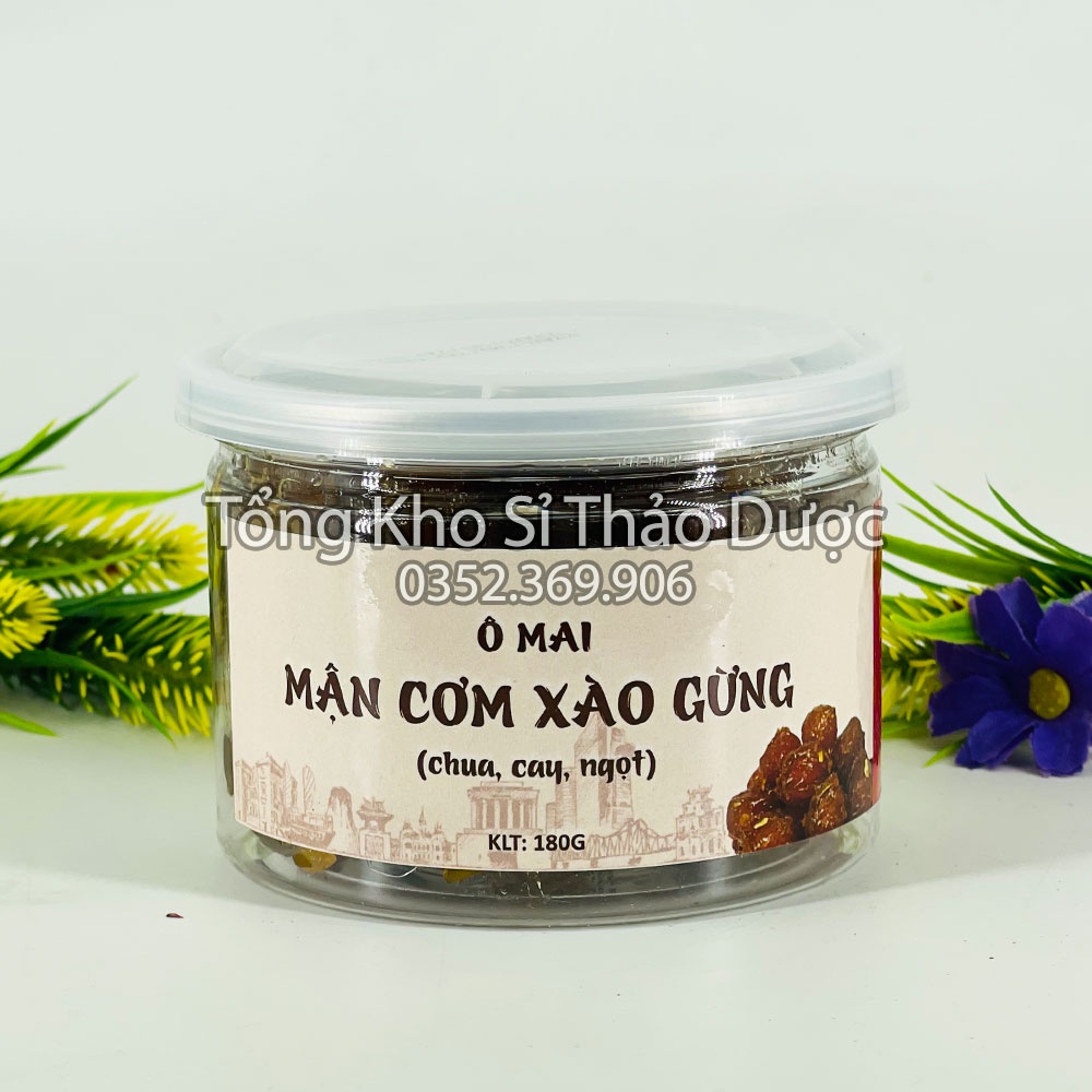 Mận cơm xào gừng (Ô mai truyền thống)